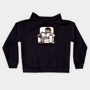 Chill and Scholarly Kids Hoodie